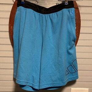 Men's Adidas Blue Athletic Shorts